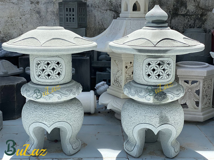 Đèn Đá Sân Vườn Kiểu Nhật Sa Thạch