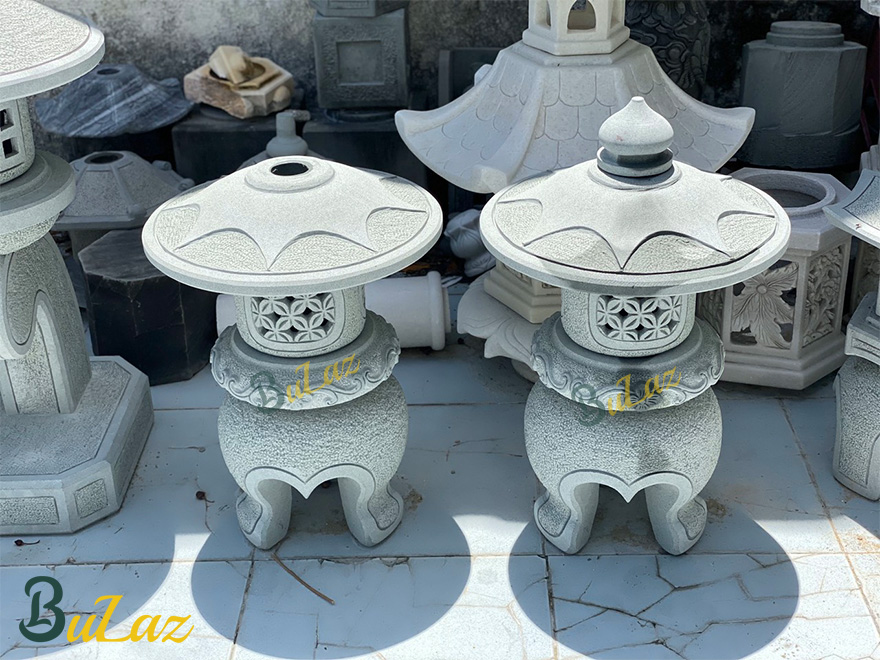 Đèn Đá Sân Vườn Kiểu Nhật Sa Thạch